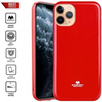 Goospery silikoninis dėklas - raudonas (Iphone 11 Pro Max)